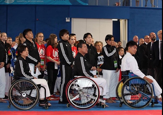 車椅子　空手　大阪　